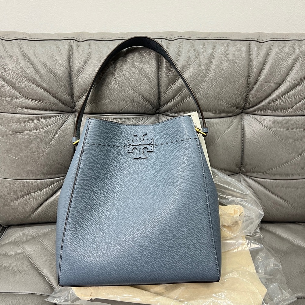 Tory Burch McGraw Hobo Shoulder Retail Bag ，Brand New - Picture 8 of 11